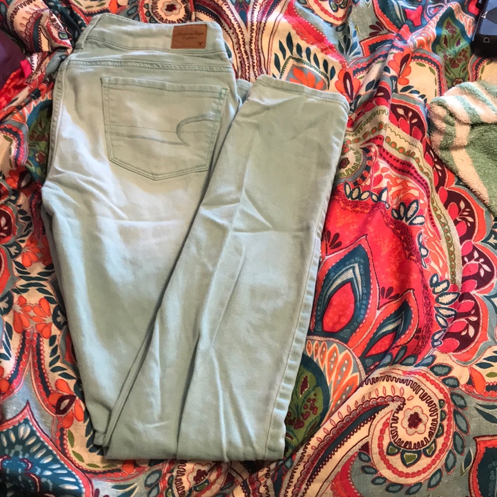 Light blue American eagle jeans